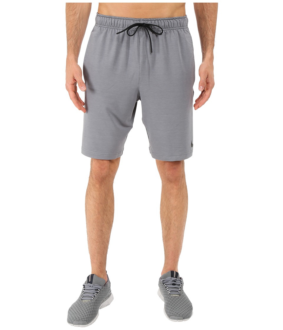 Nike Dri-FITtm Fleece Training 8 Short (Cool Grey/Black) Men