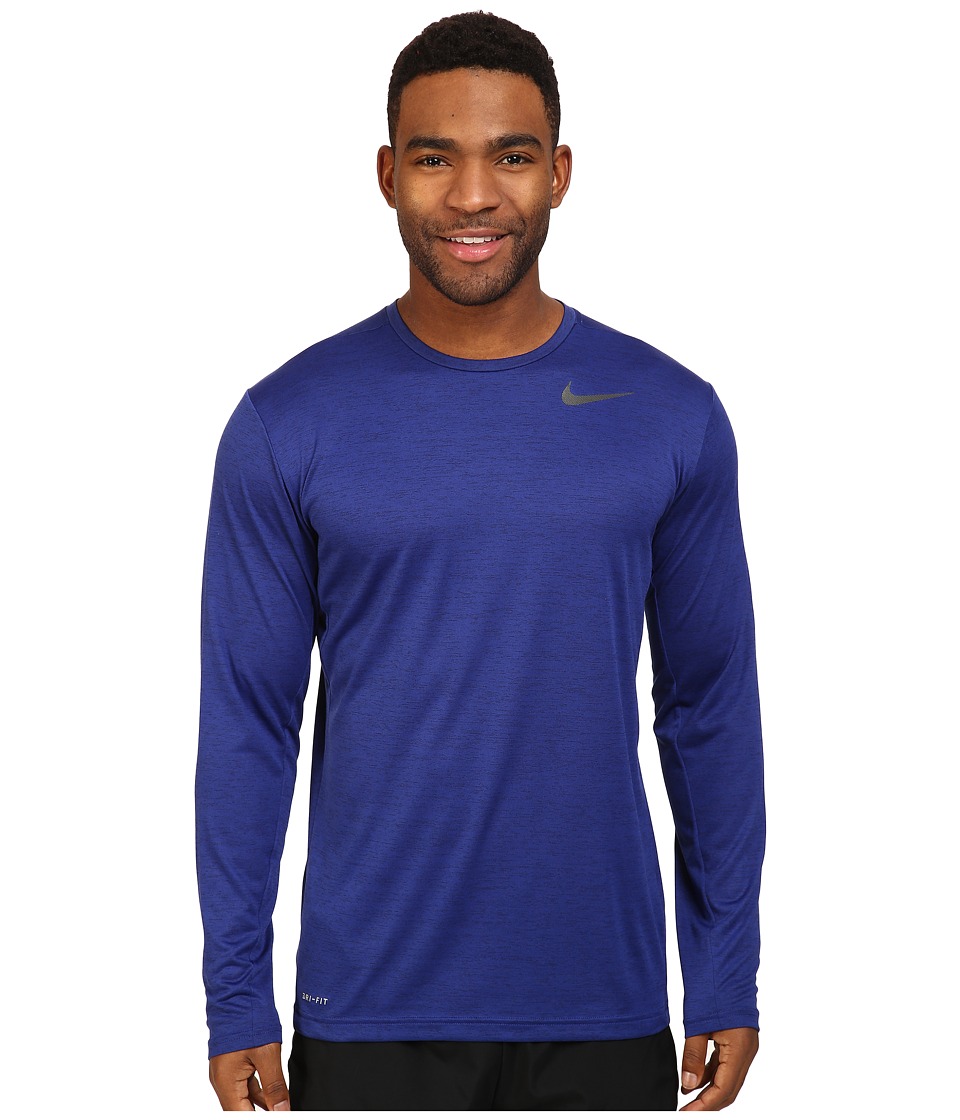 royal blue dri fit long sleeve