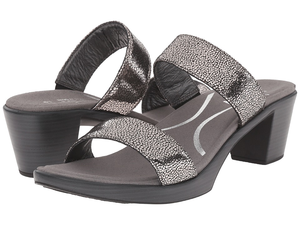 Naot Fate (Silver Pebble Leather) Women