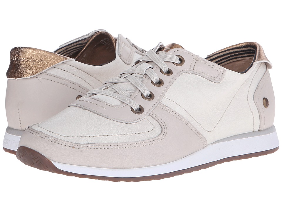 hush puppies white leather sneakers