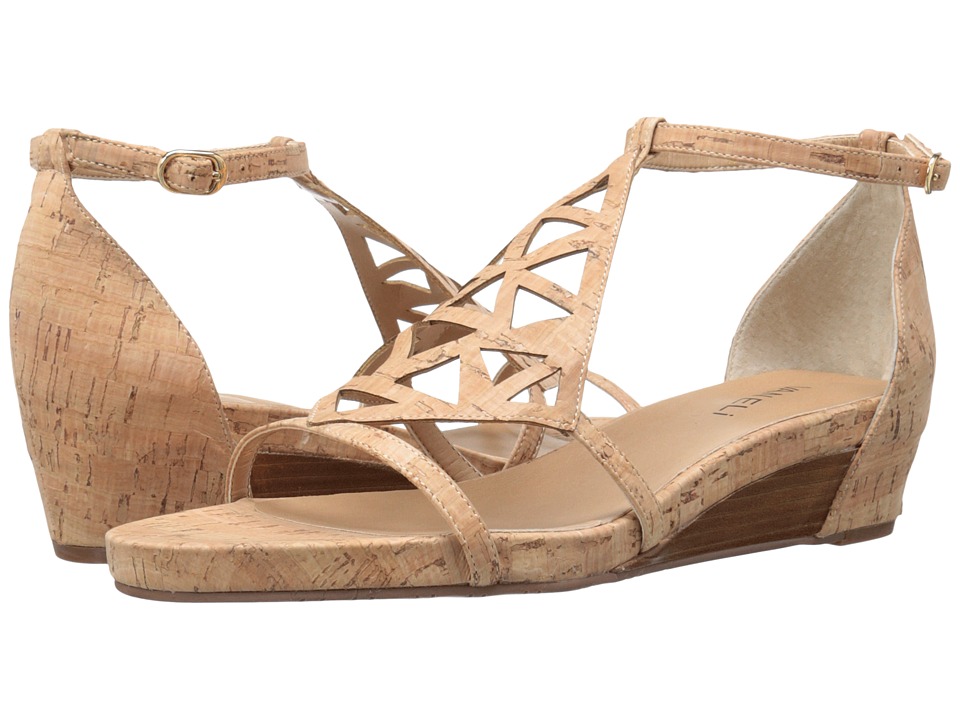Vaneli Kaddy (Natural Cork/Gold Buckle) Women