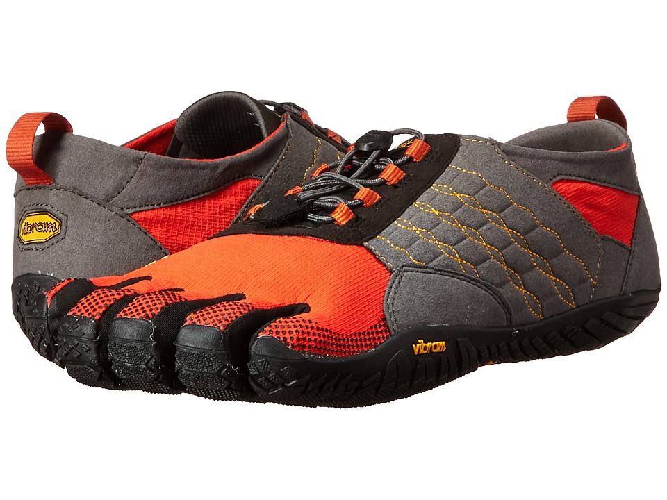 UPC 847100057295 product image for Vibram FiveFingers - Trek Ascent (Grey/Red/Black) Men's Shoes | upcitemdb.com