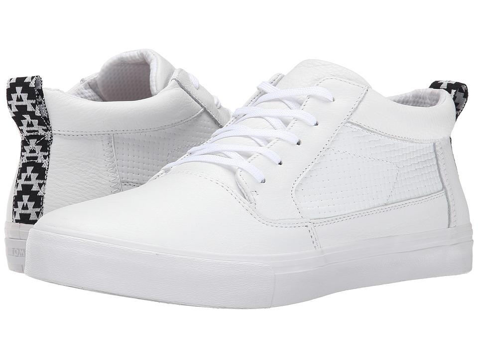 white leather toms