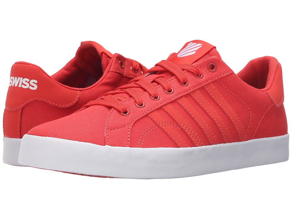 UPC 888758262303 product image for K-Swiss - Belmont SO T Sherbet (Cayenne/White Canvas) Women's Lace up casual Sho | upcitemdb.com