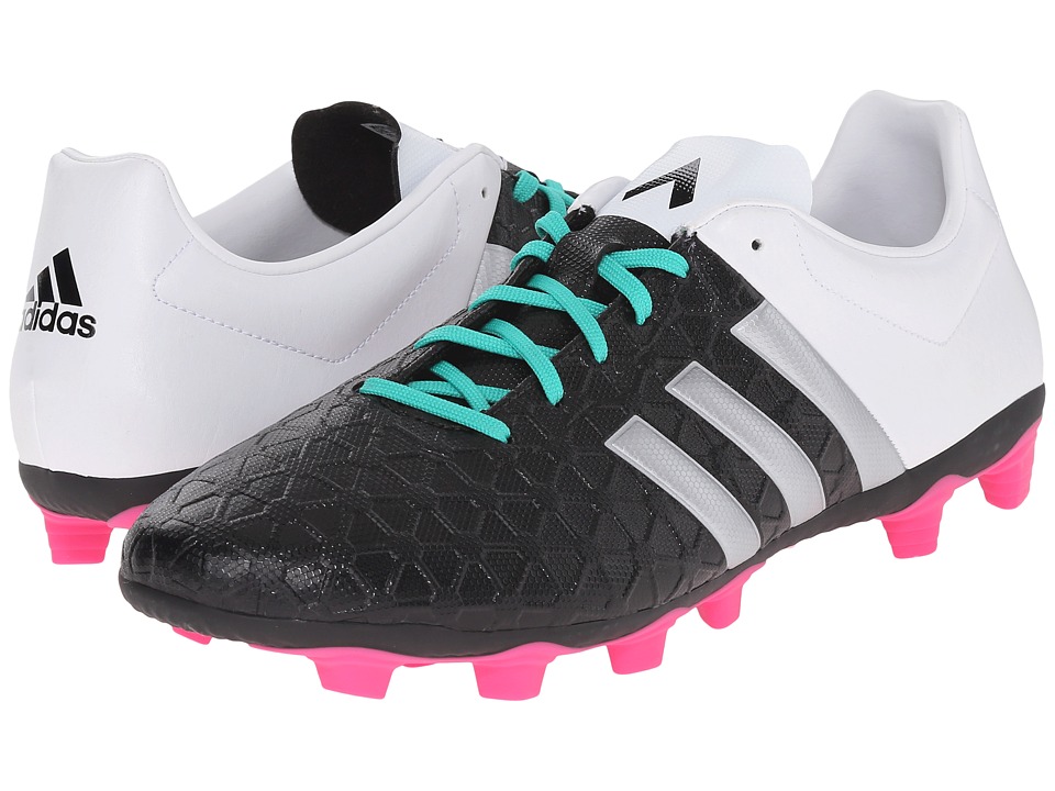 adidas Ace 15.47 FxG (Black/Matte Silver/White) Men\u0027s Soccer Shoes