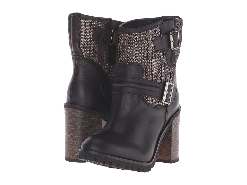 Chinese Laundry Leafy (Black/Pewter Leather) Women