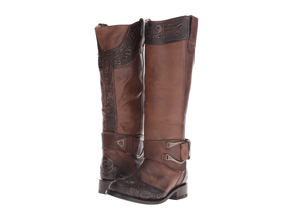 Stetson Paisley (Brown Vamp) Cowboy Boots