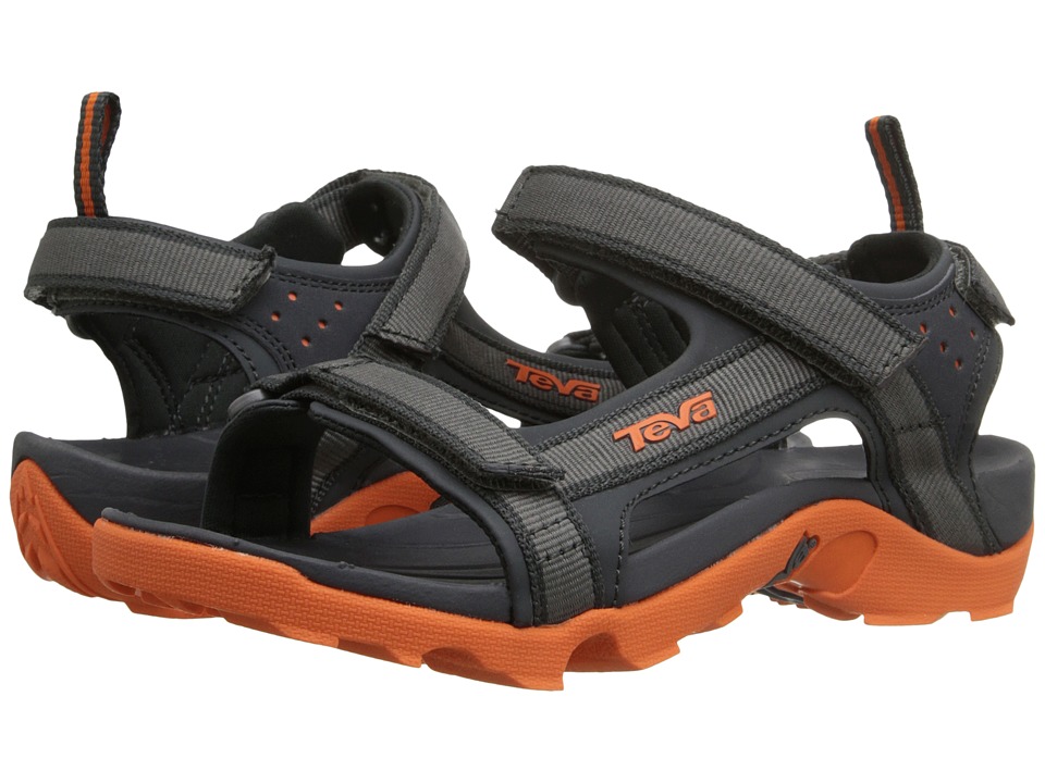 Teva Kids Tanza (Little Kid/Big Kid) (Grey/Orange) Boys Shoes
