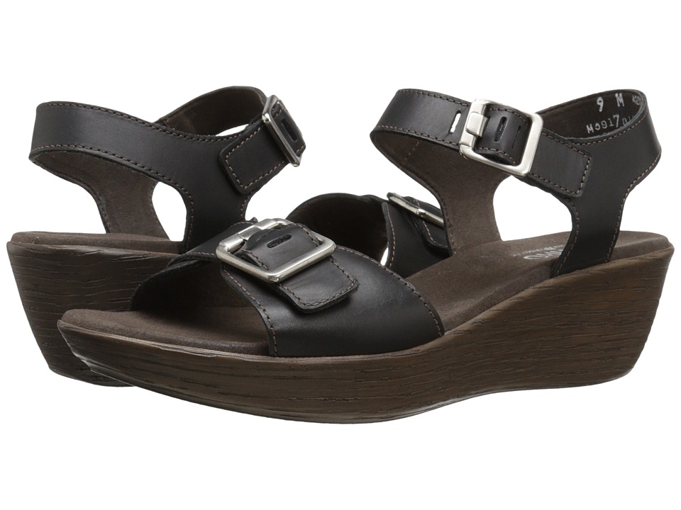Munro Marci (Black Leather) Women