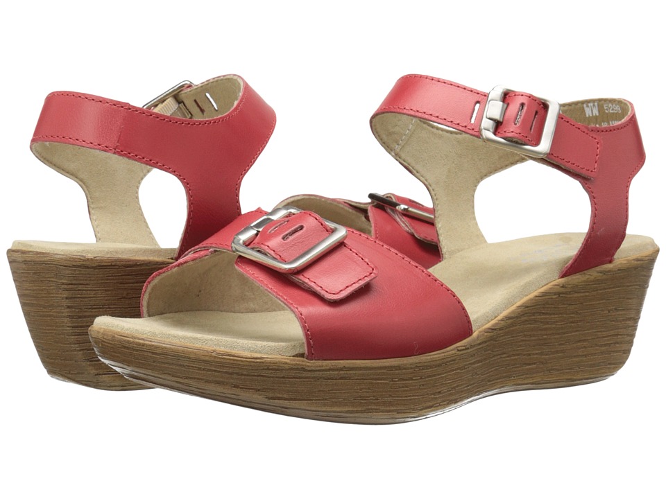 Munro Marci (Red Leather) Women