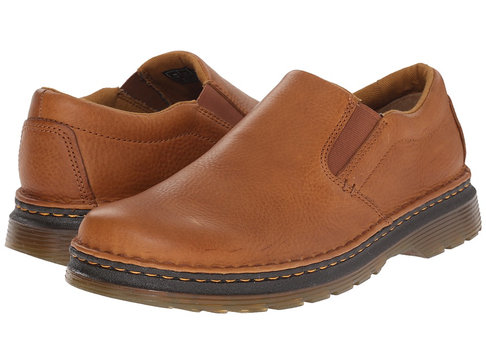 Dr. Martens Boyle Slip-On Shoe (Tan/Biscuit Grizzly/Hi Suede WP) Men