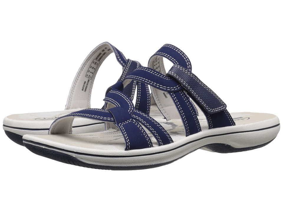clarks women's brinkley lonna slide sandal