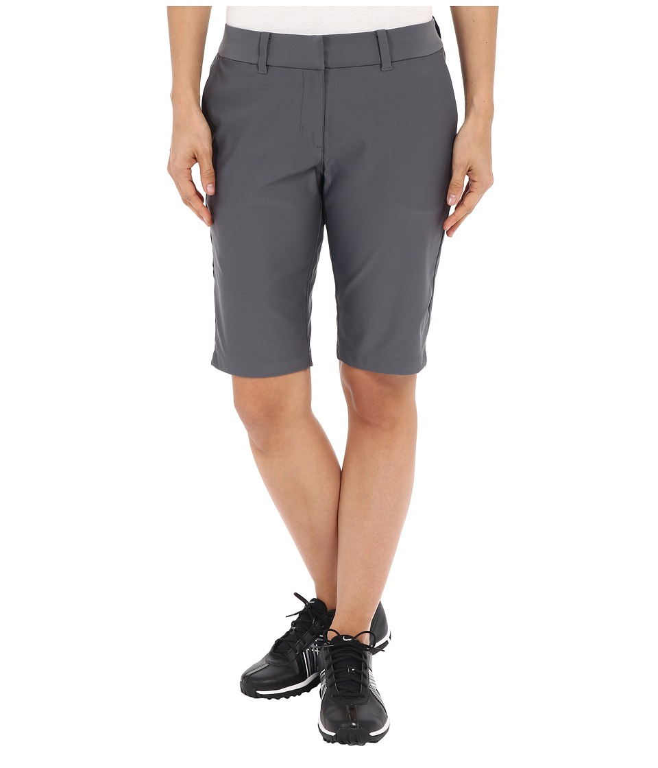 Nike Golf Bermuda Tournament Shorts (Dark Grey/Dark Grey) Women