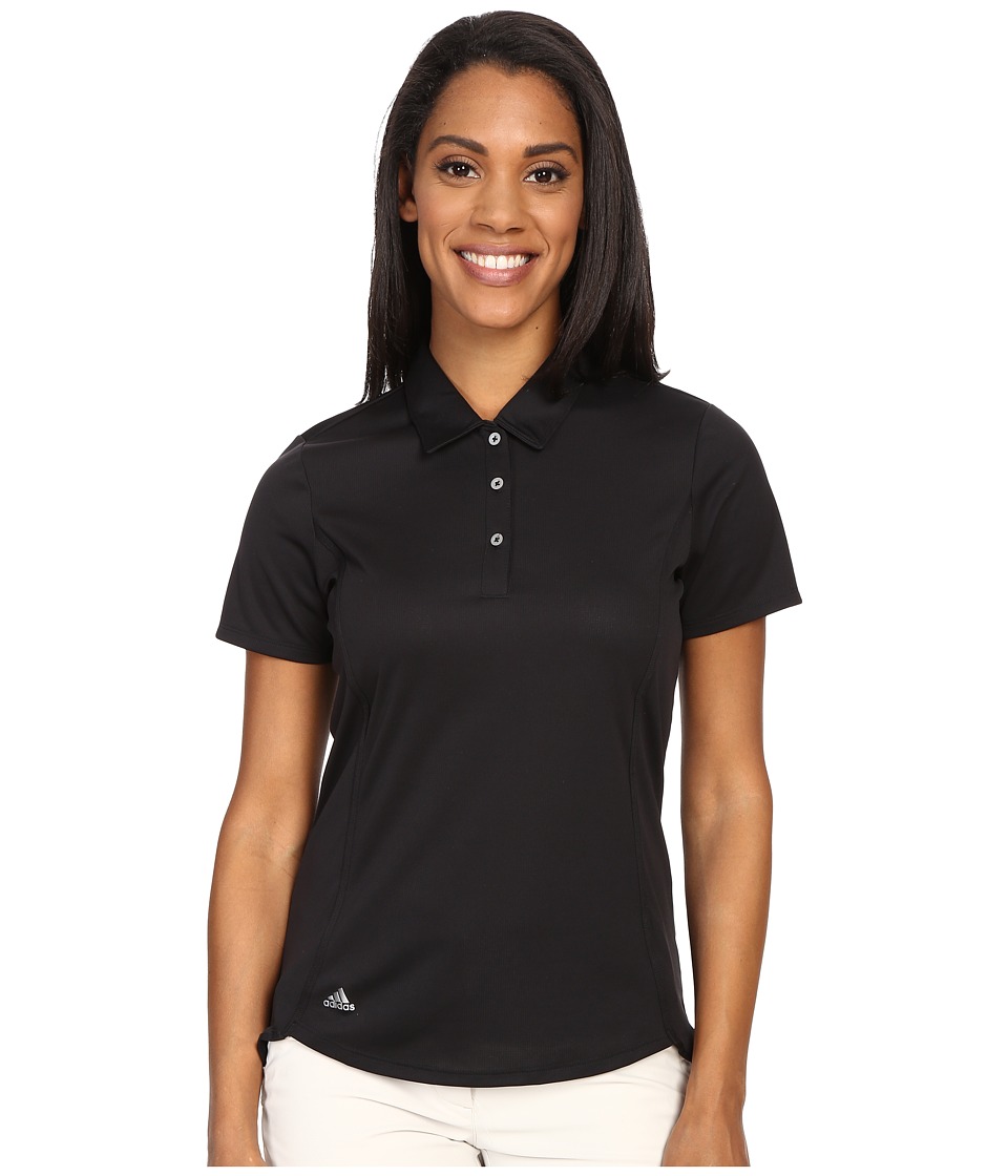 adidas Golf Essentials climachill Sport Polo (Black/Black) Women