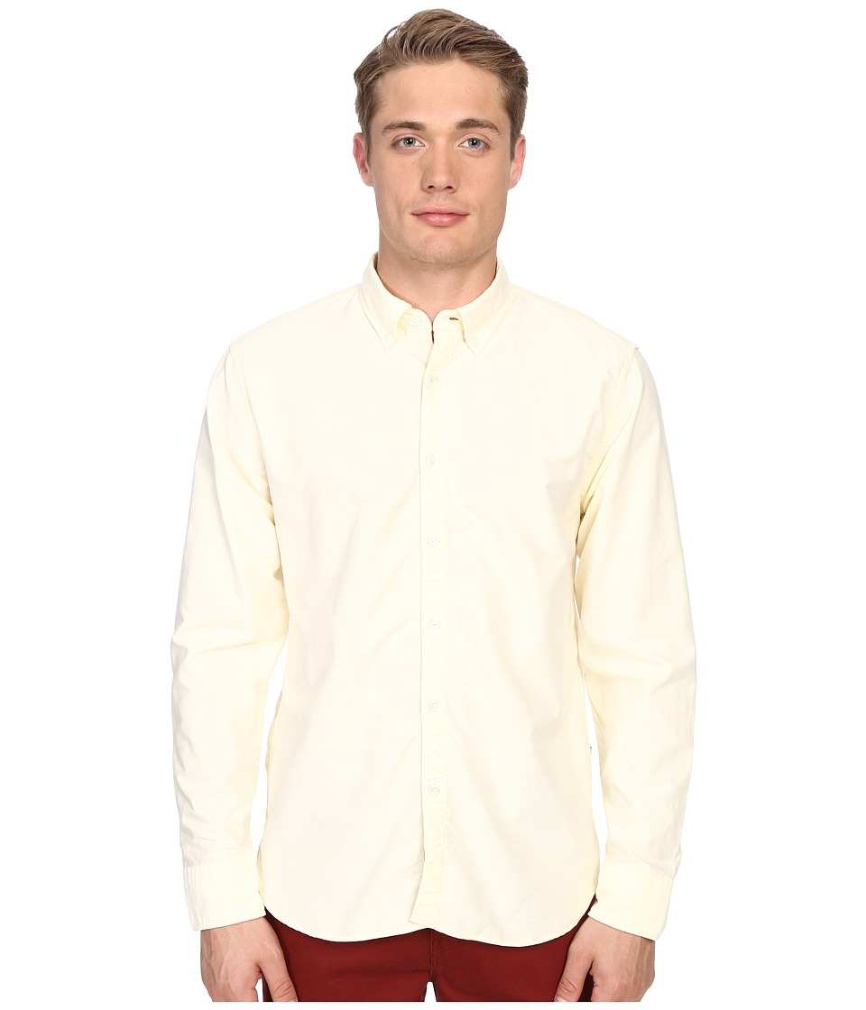 Billy Reid Oxford Shirt (Pale Yellow) Men