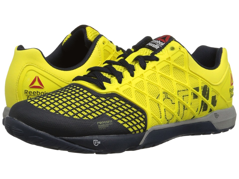 reebok crossfit yellow shoes