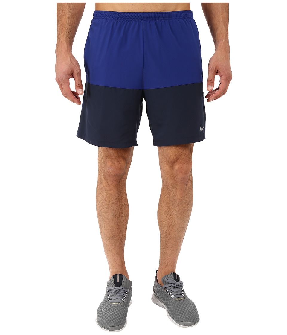 Nike 7 Distance Running Short (Deep Royal Blue/Obsidian/Reflective Silver) Men