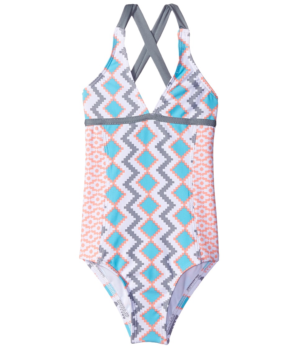 Splendid Littles Astoria One-Piece (Little Kids) (Grey) Girl