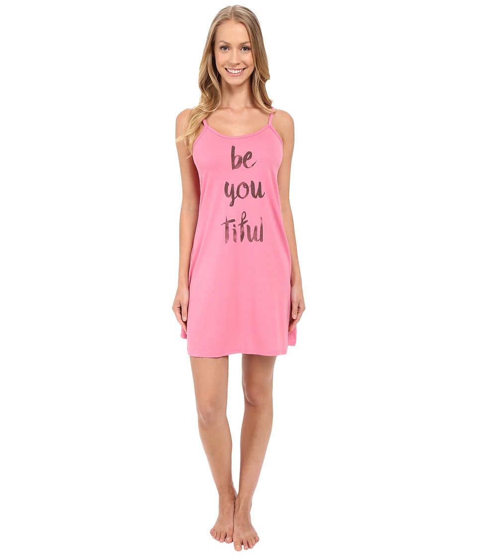 Life is good - Be You Cami Sleep Shirt (Rose Pink) Women