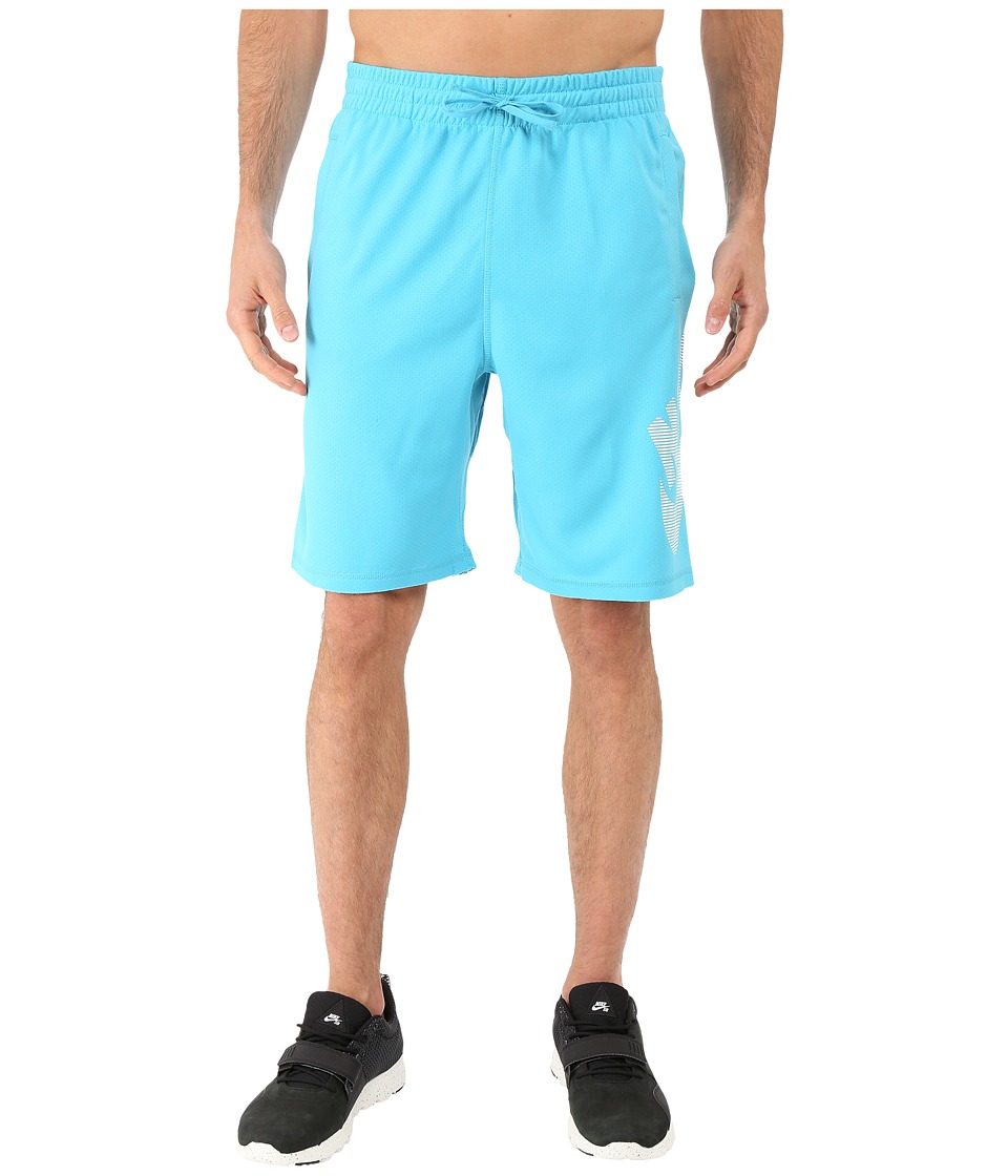 Nike SB SB Dri-FITtm Stripe Sunday Short (Omega Blue/Omega Blue) Men