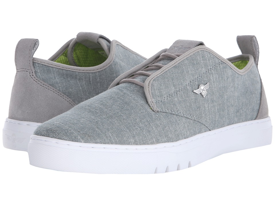creative recreation lacava q green chambray men s lace up casual