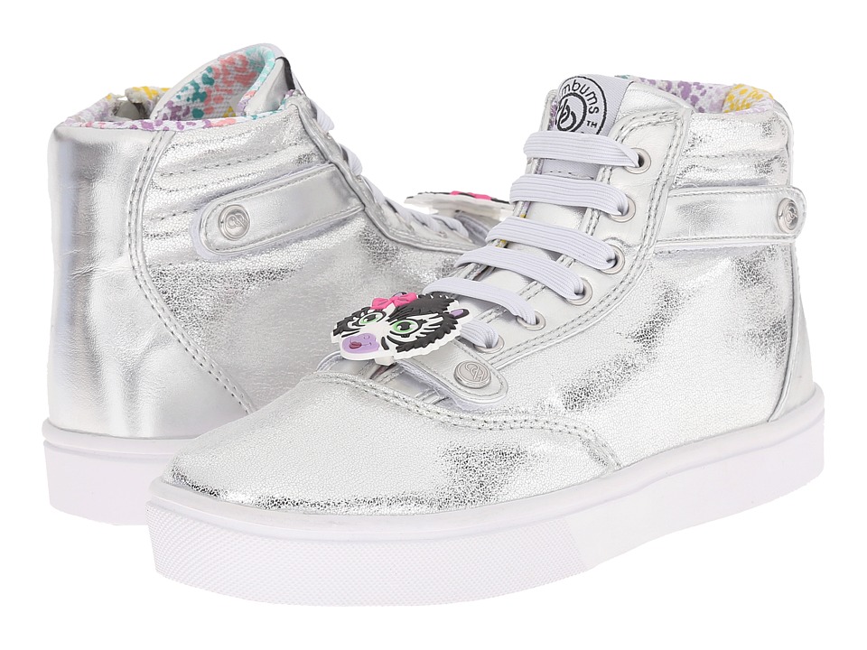 Bumbums & Baubles Brooklyn (Toddler/Little Kid/Big Kid) (Silver) Girls Shoes