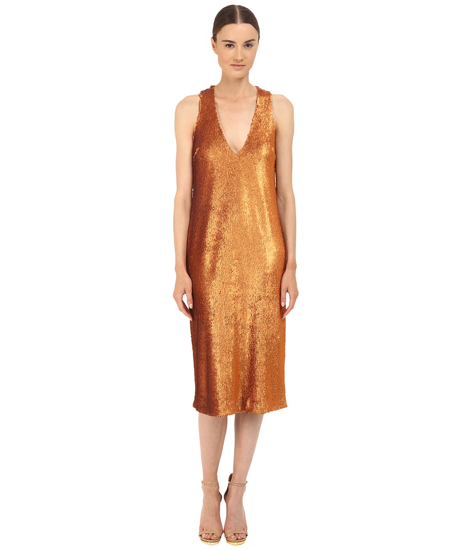 Prabal Gurung Dusted Paillette Sleeveless Dress Prabal Gurung Dusted Paillette Sleeveless Dress