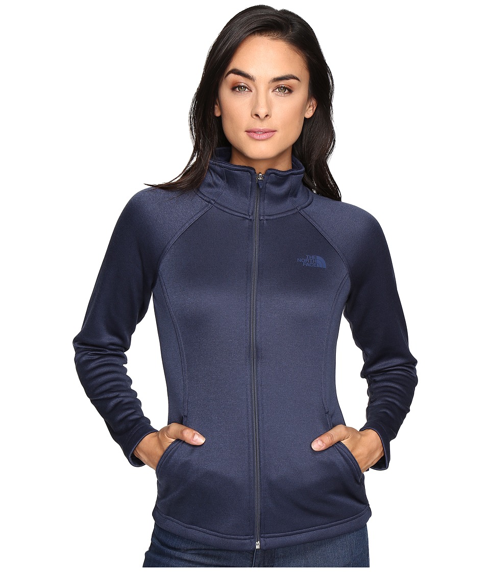 the north face women's agave full zip fleece jacket