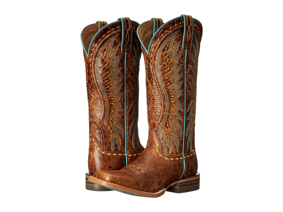 ariat vaquera saddle tan
