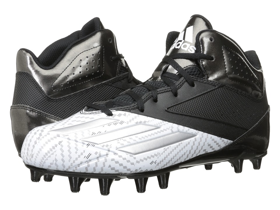 adidas 5-Star Mid Football (Black/Platinum/White) Men\u0027s Cleated Shoes. On sale ...