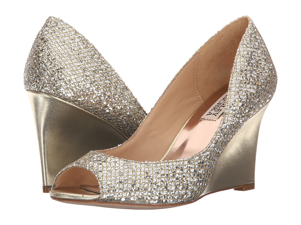Badgley Mischka Awake (Platino Glitter) Women