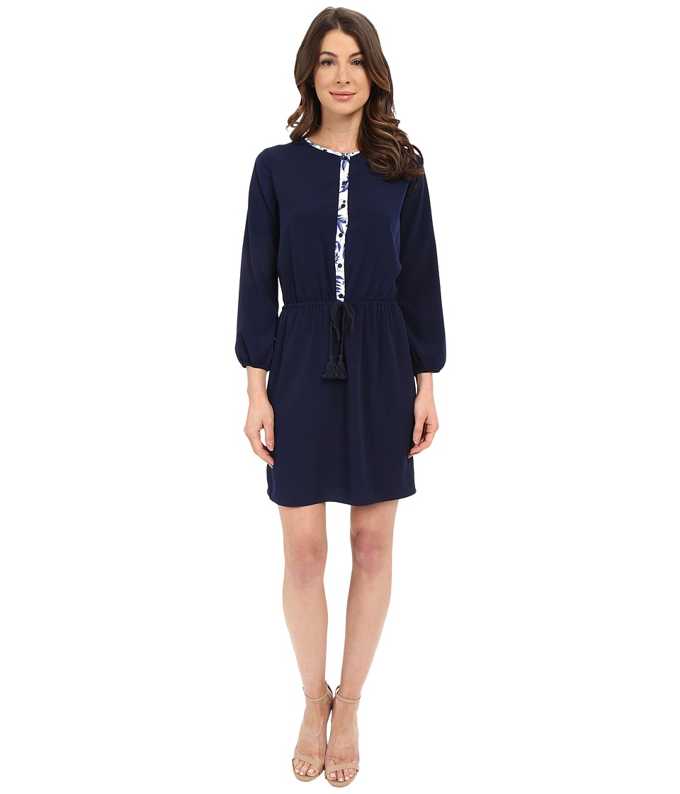 Shoshanna Henerietta Dress (Navy) Women