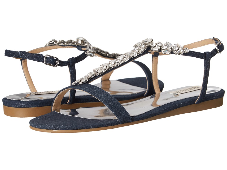 Badgley Mischka Amuse II (Navy Denim) Women