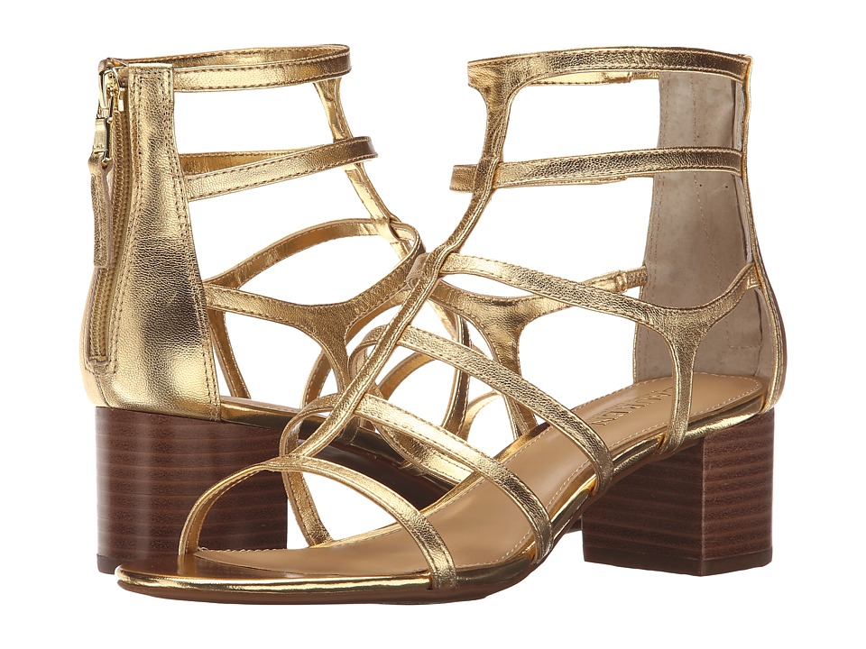 UPC 889750201796 product image for LAUREN Ralph Lauren - Madge (Ralph Lauren Gold Metallic Kidskin) High Heels | upcitemdb.com