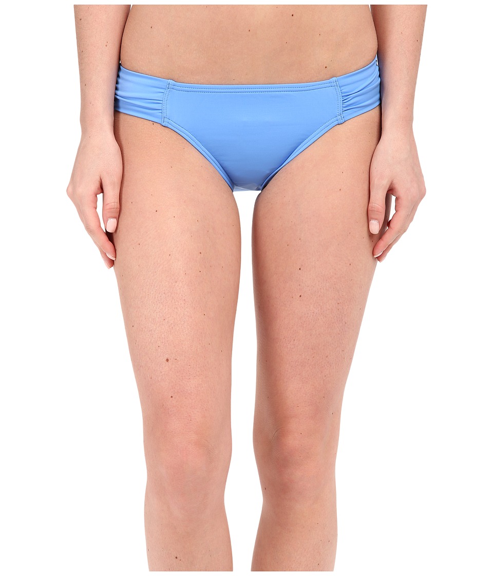 Tommy Bahama Pearl Solids Side Shirred Hipster Bottoms (Blue Zaffiro) Women