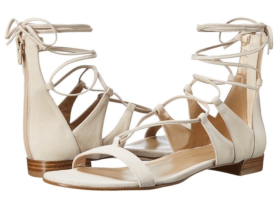 Stuart Weitzman Tieup (Cream Suede) Women