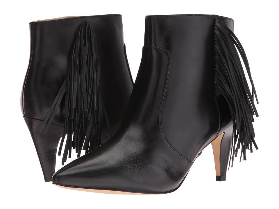Nine West Jetra (Black Leather) Women