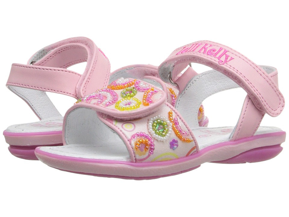 Lelli Kelly Kids Puntini Sandal (Toddler/Little Kid) (Pink Fantasy) Girls Shoes