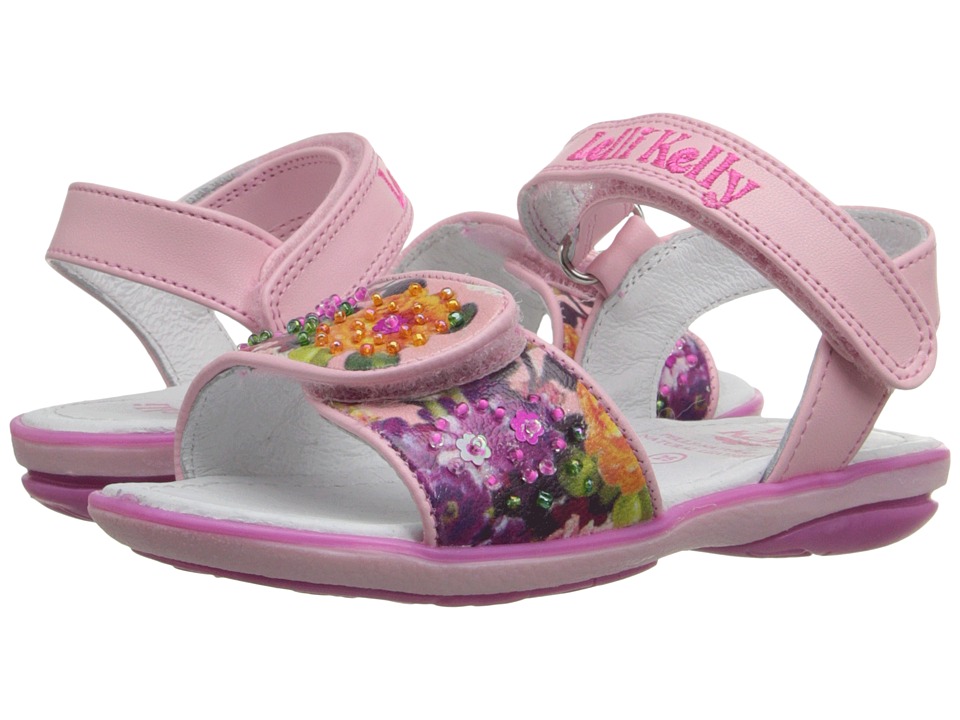 Lelli Kelly Kids Bella Sandal (Toddler/Little Kid) (Pink Fantasy) Girls Shoes