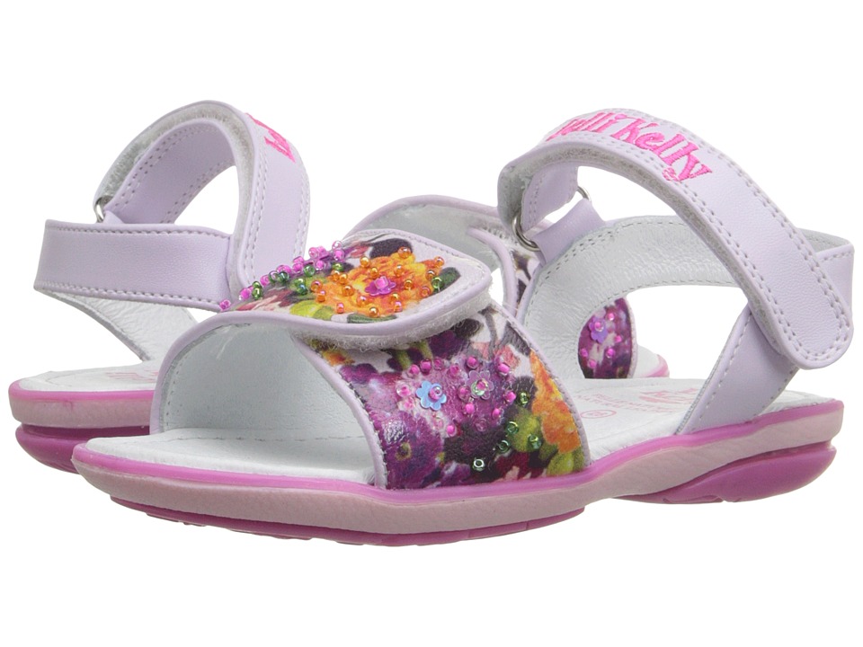 Lelli Kelly Kids Bella Sandal (Toddler/Little Kid) (Lilac Fantasy) Girls Shoes