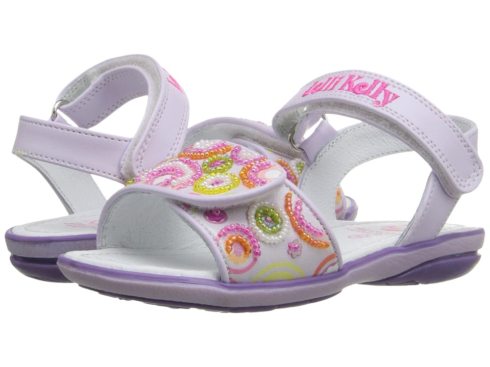 Lelli Kelly Kids Puntini Sandal (Toddler/Little Kid) (Lilac Fantasy) Girls Shoes