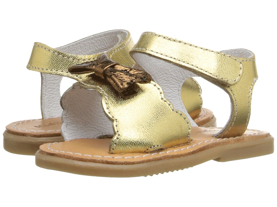 Kid Express Hadley (Infant/Toddler) (Gold Metallic) Girls Shoes