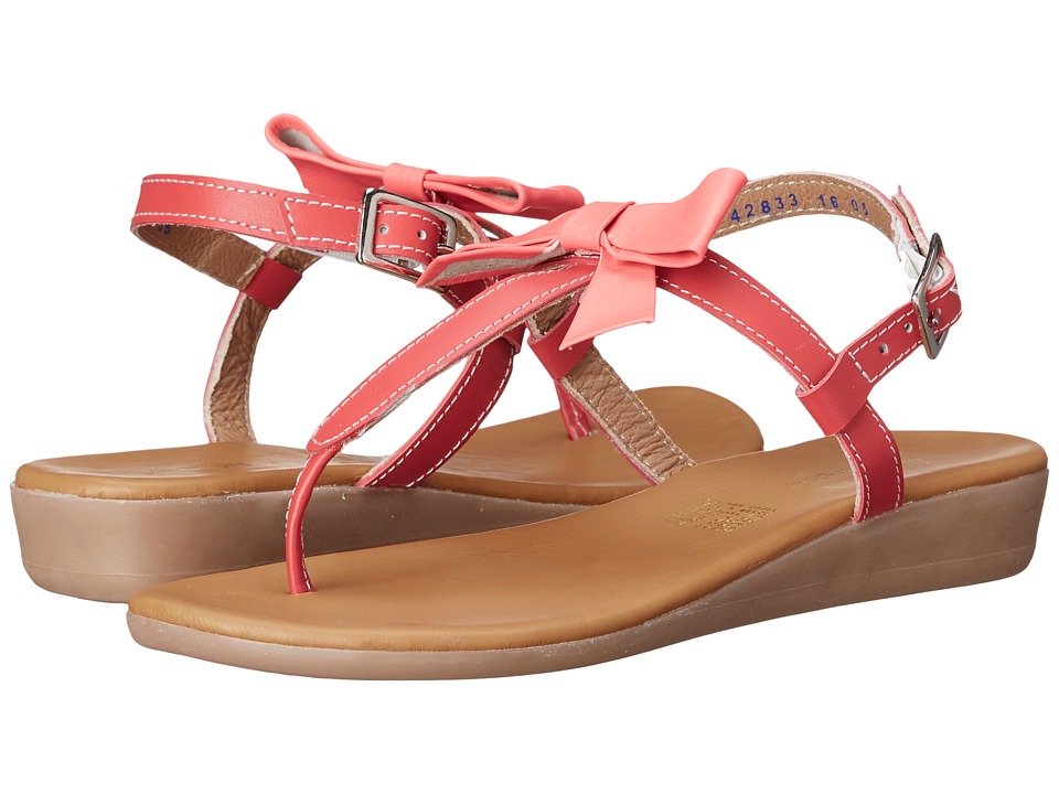 Kid Express Paulina (Little Kid/Big Kid) (Coral Leather) Girls Shoes