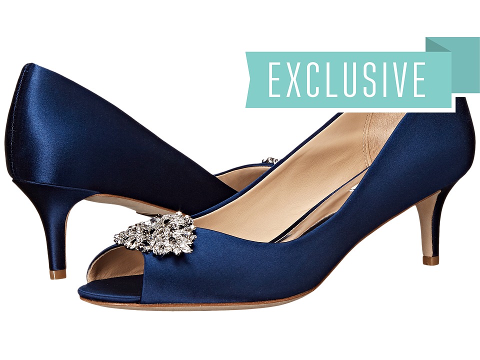 Badgley Mischka Layla (Navy) High Heels