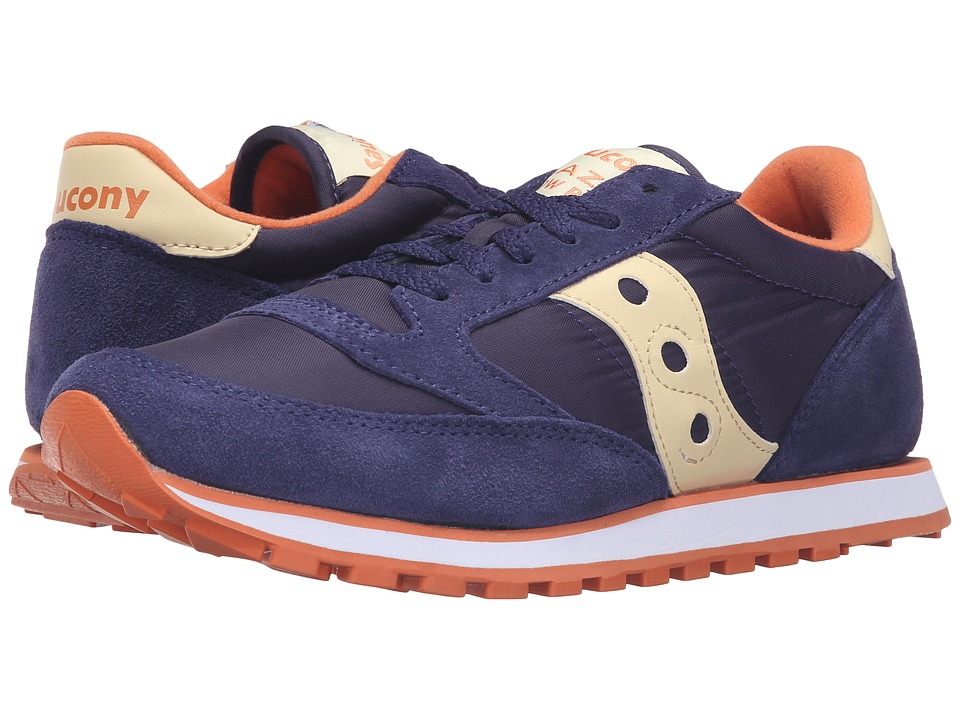 saucony jazz low pro cream blue