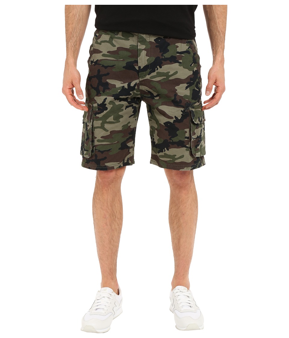 Quiksilver - Deluxe Cargo Walkshorts (Rainy Day) Men