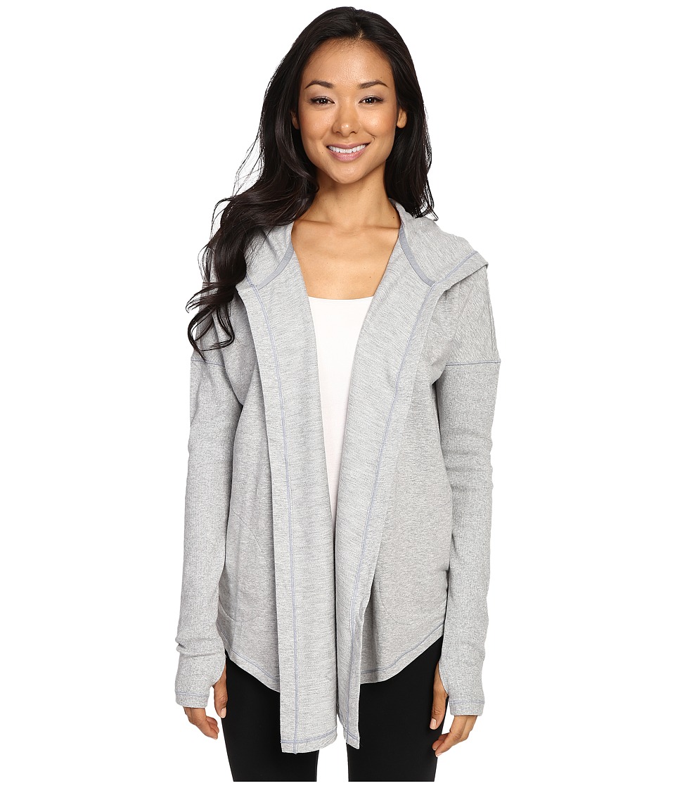 Under Armour UA Modern Terry Open Front Cardigan (True Gray Heather/Elemental) Women