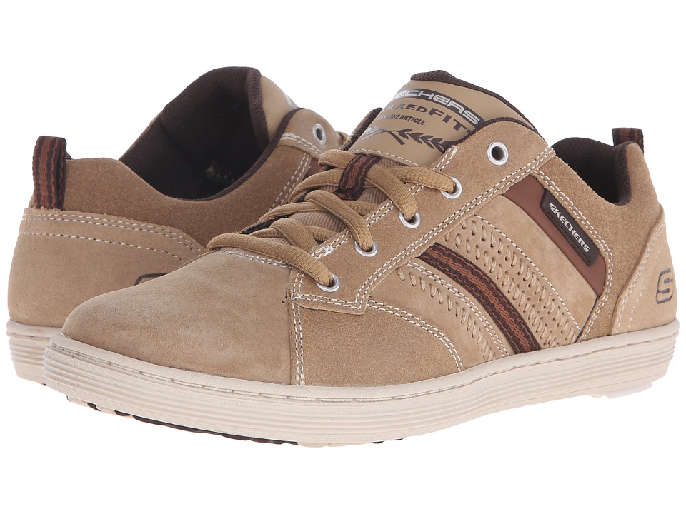 skechers mens tan shoes