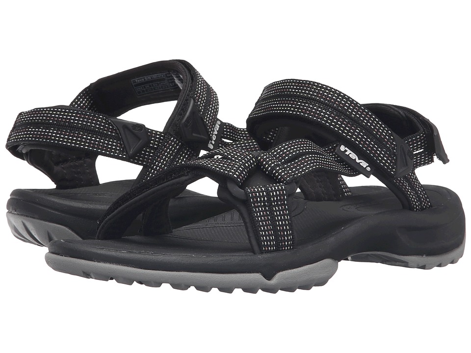 UPC 190108000122 product image for Teva - Terra Fi Lite (City Lights Black/Pastel) Women's Sandals | upcitemdb.com