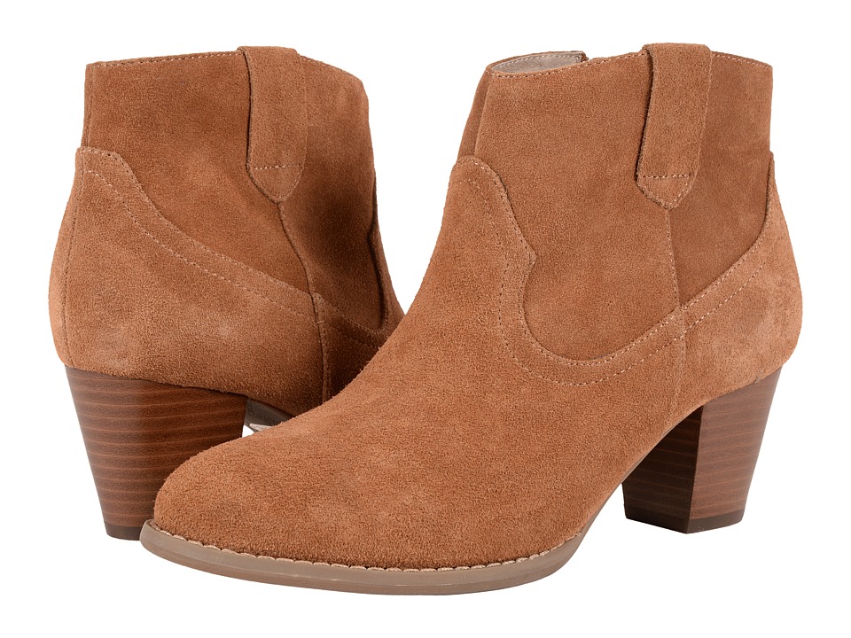 VIONIC Upright Windom Western Ankle Boot (Saddle) Women
